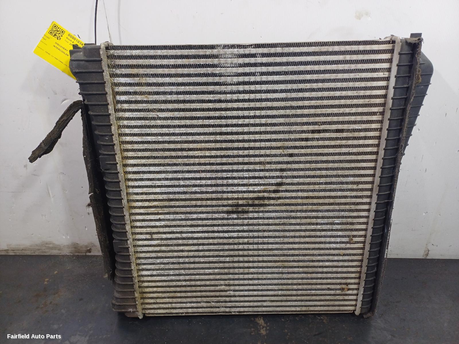 2012 Land Rover Discovery Intercooler