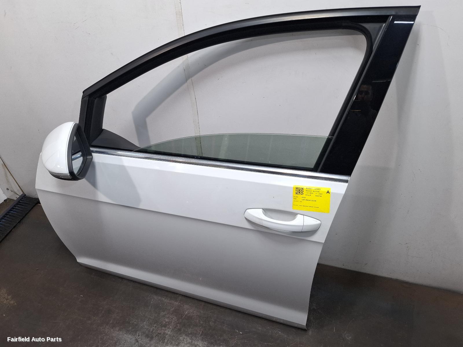 2012-2020 Volkswagen Golf Left Front Door