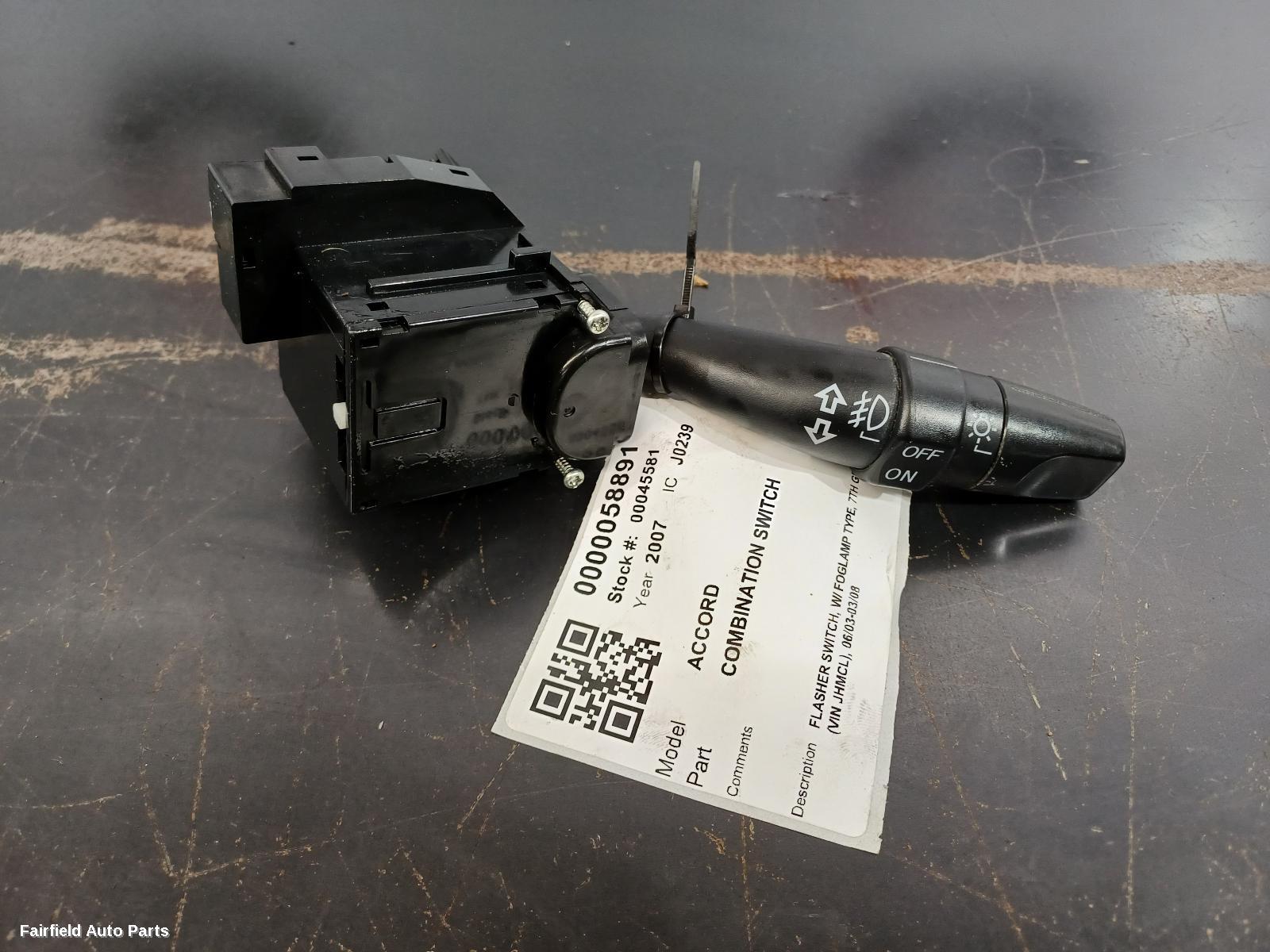 2003-2008 Honda Accord Combination Switch