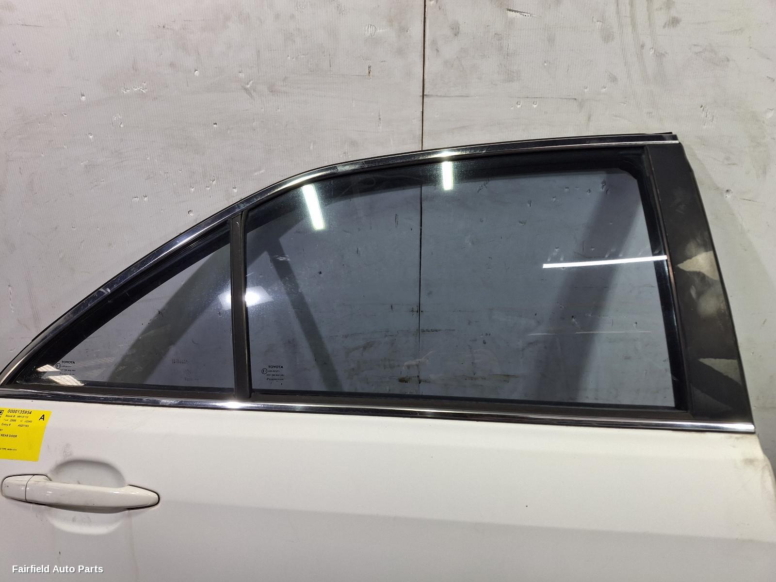2006-2011 Toyota Camry Right Rear Door Sliding