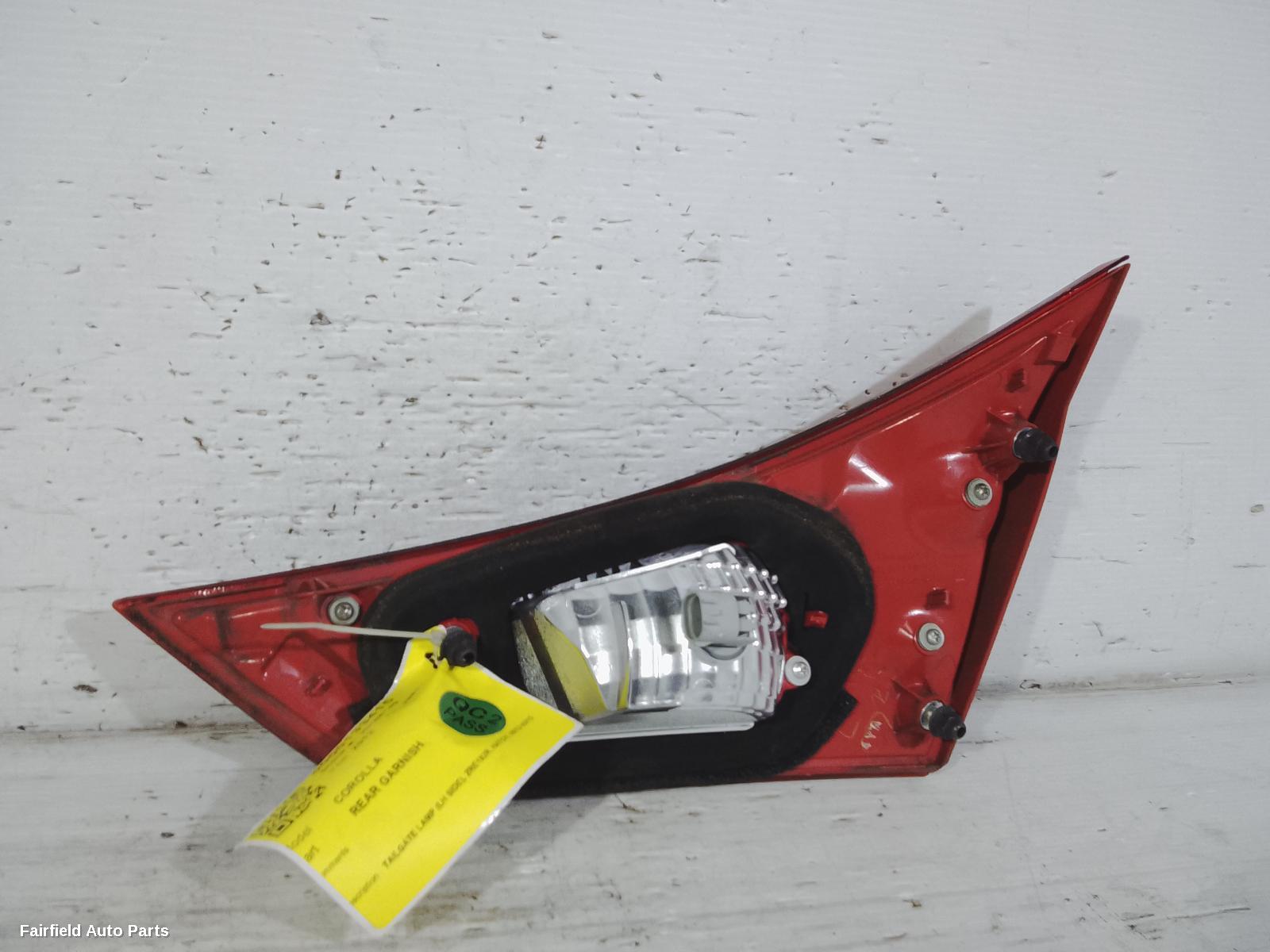 2012-2015 Toyota Corolla Rear Garnish