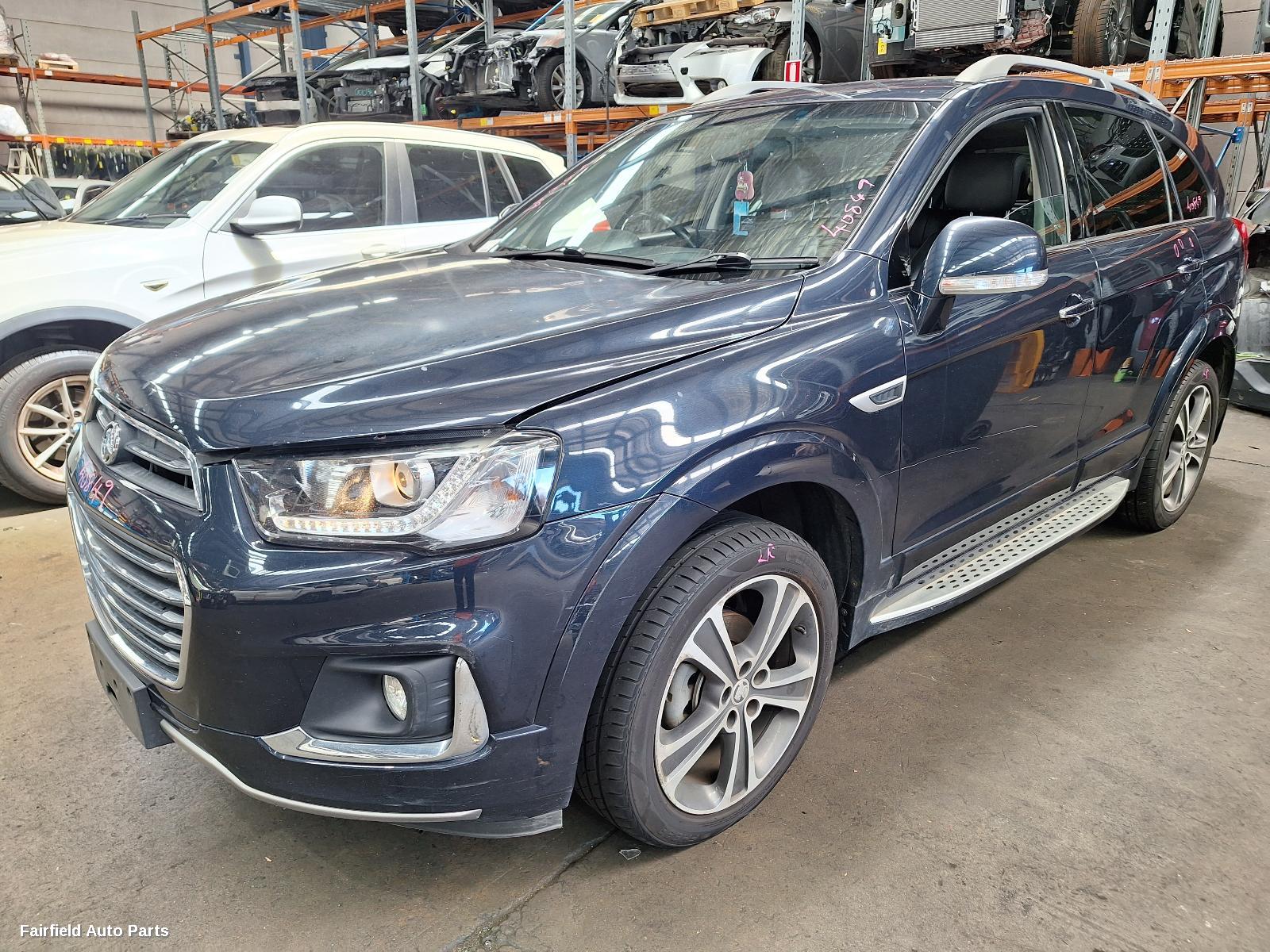 2018 Holden Captiva Rear Spoiler