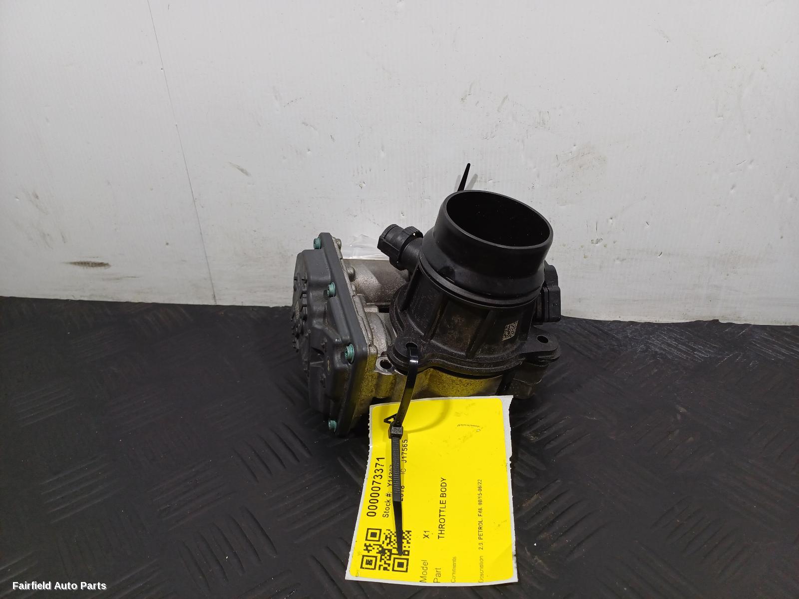 2015-2022 Bmw X1 Throttle Body