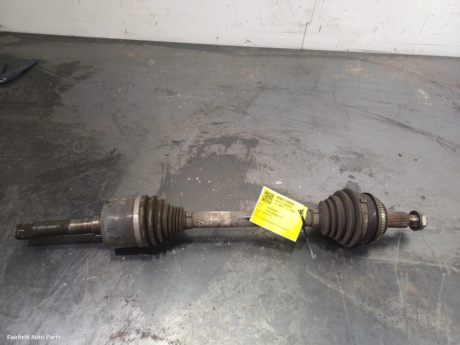 2005-2016 Land Rover Discovery Left Driveshaft