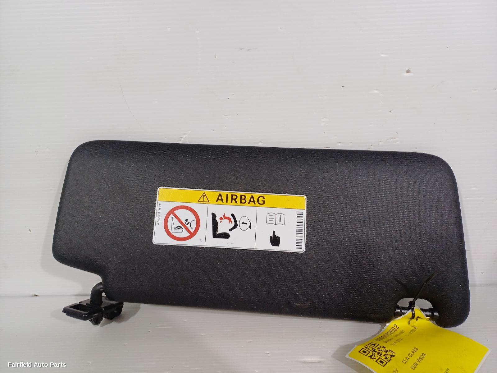 2019-2025 Mercedes Cla Class Sunvisor