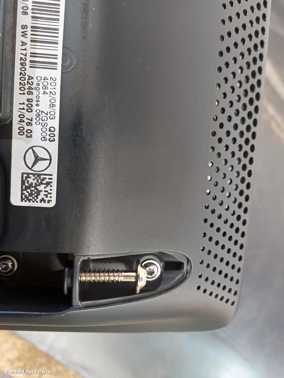 2012-2015 Mercedes B Class Radio Cd Dvd Sat Tv