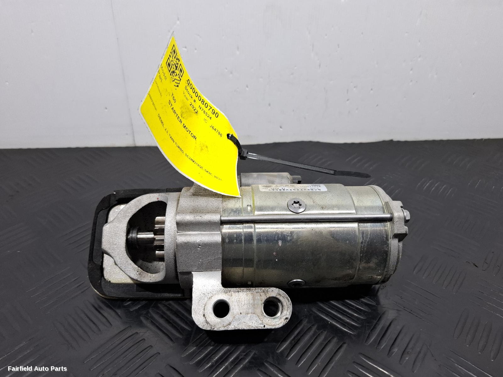 2021-2025 Ldv T60 Starter