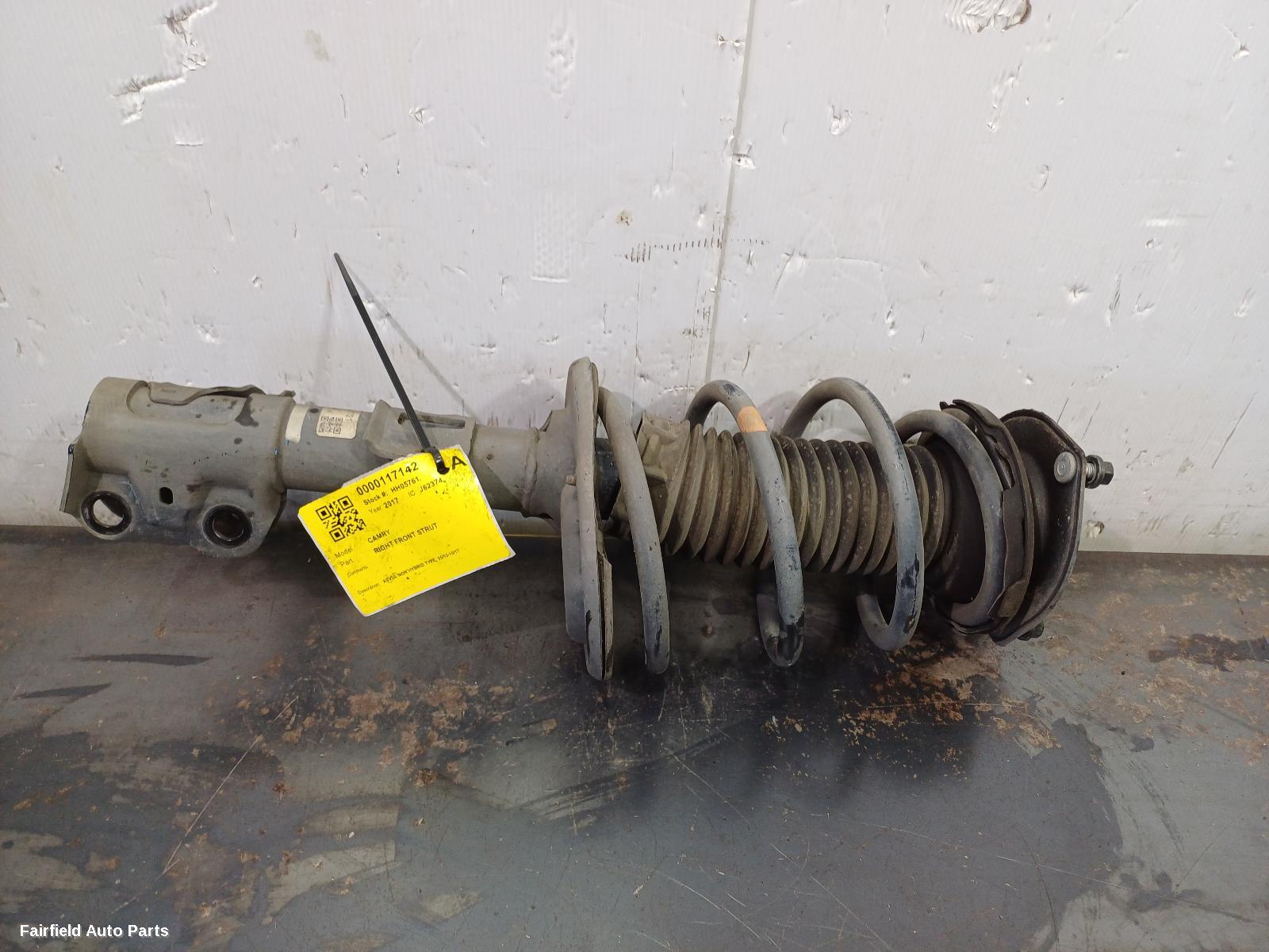 2015-2017 Toyota Camry Right Front Strut