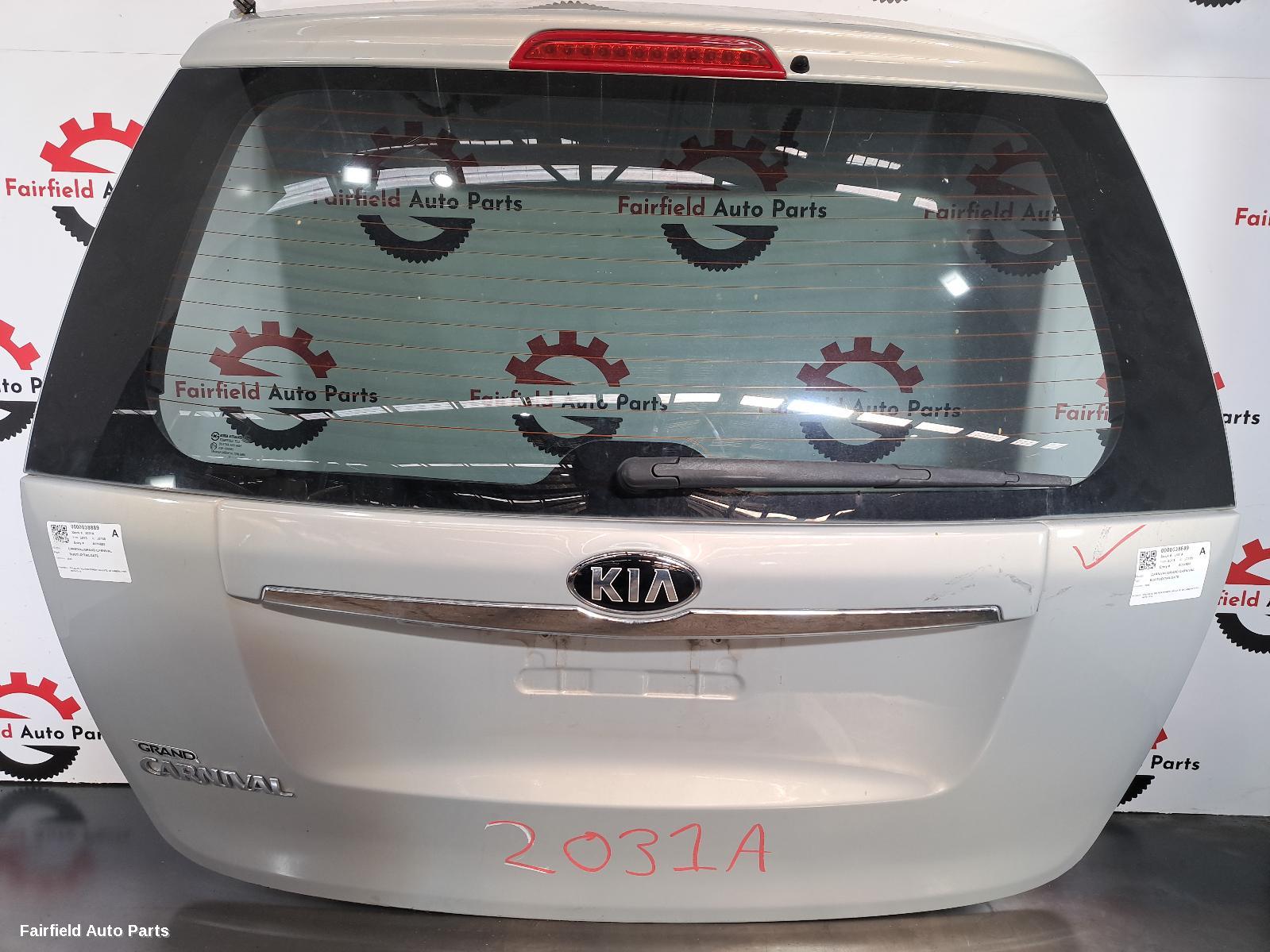 2010-2014 Kia Carnival/grand Carnival Bootlid Tailgate