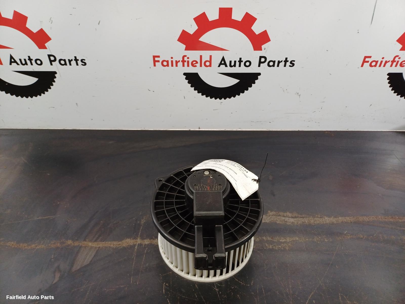 2002-2007 Mazda 6 Heater Fan Motor