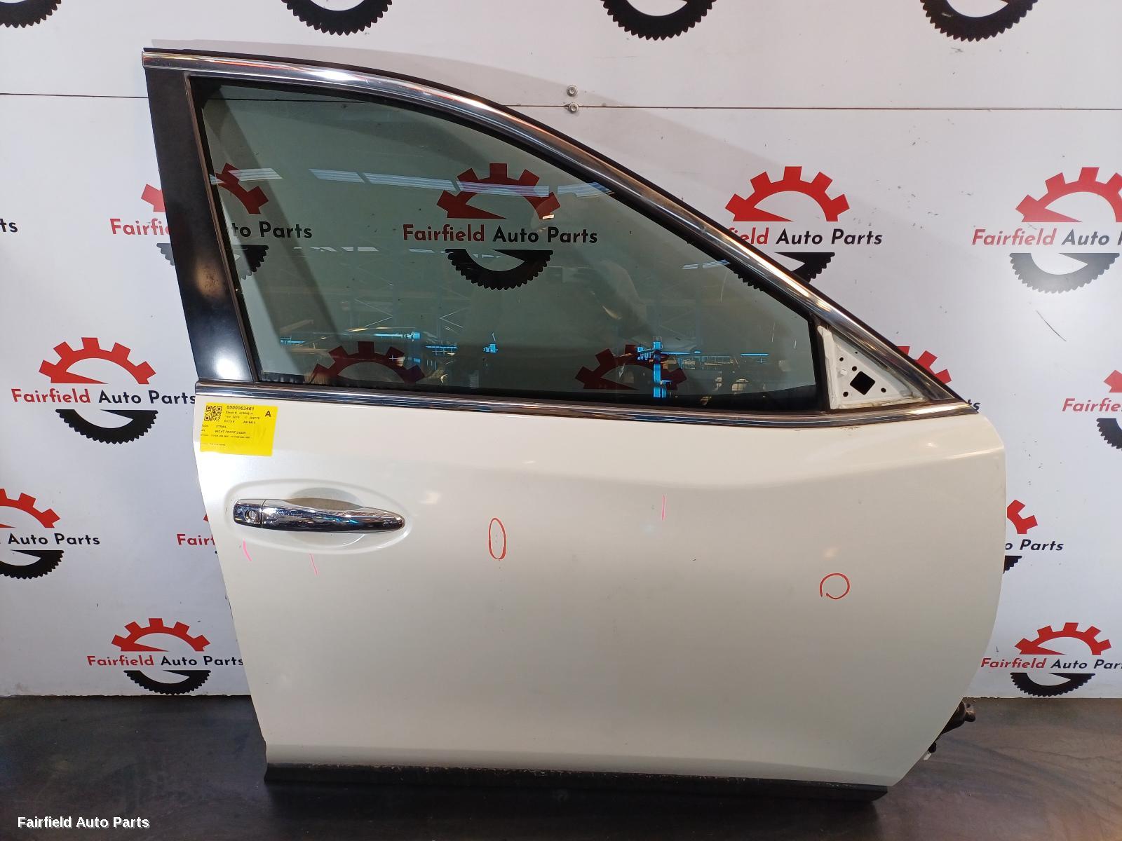 2014-2022 Nissan Xtrail Right Front Door