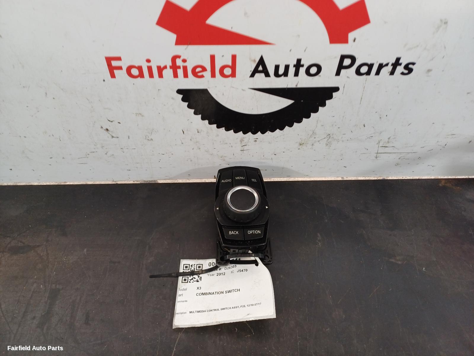2010-2017 Bmw X3 Combination Switch