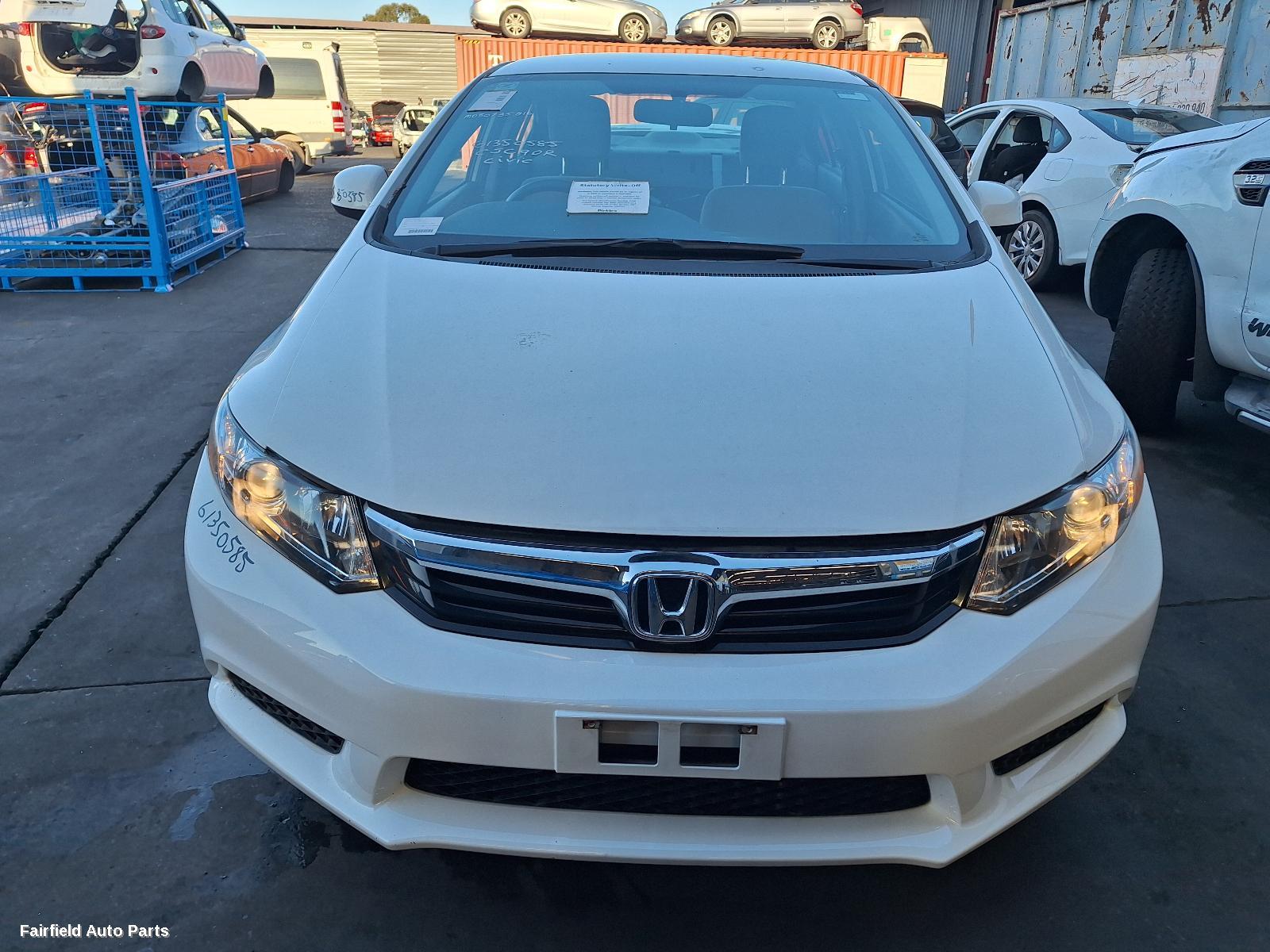 2012 Honda Civic Left Headlamp