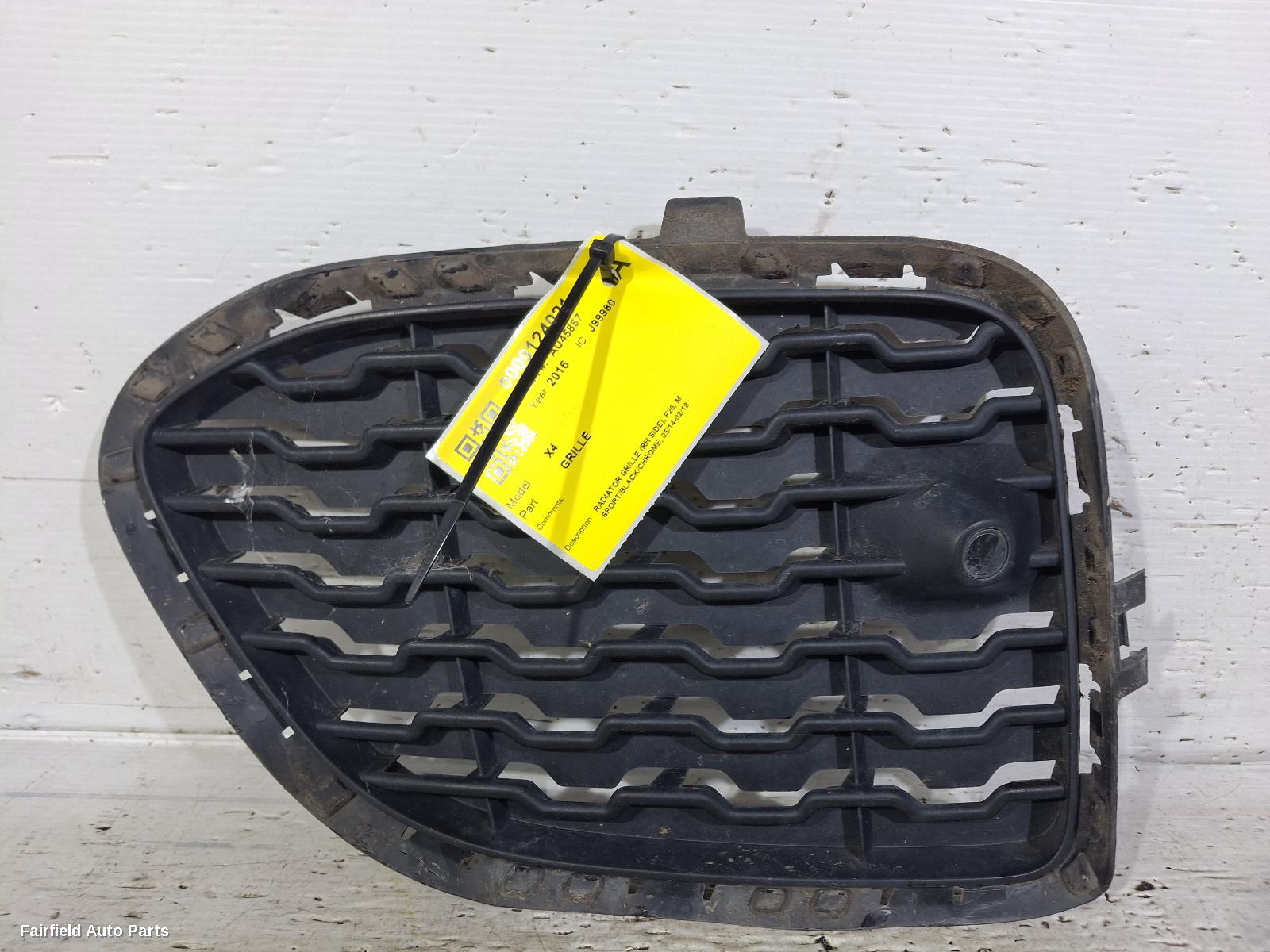 2014-2018 Bmw X4 Grille