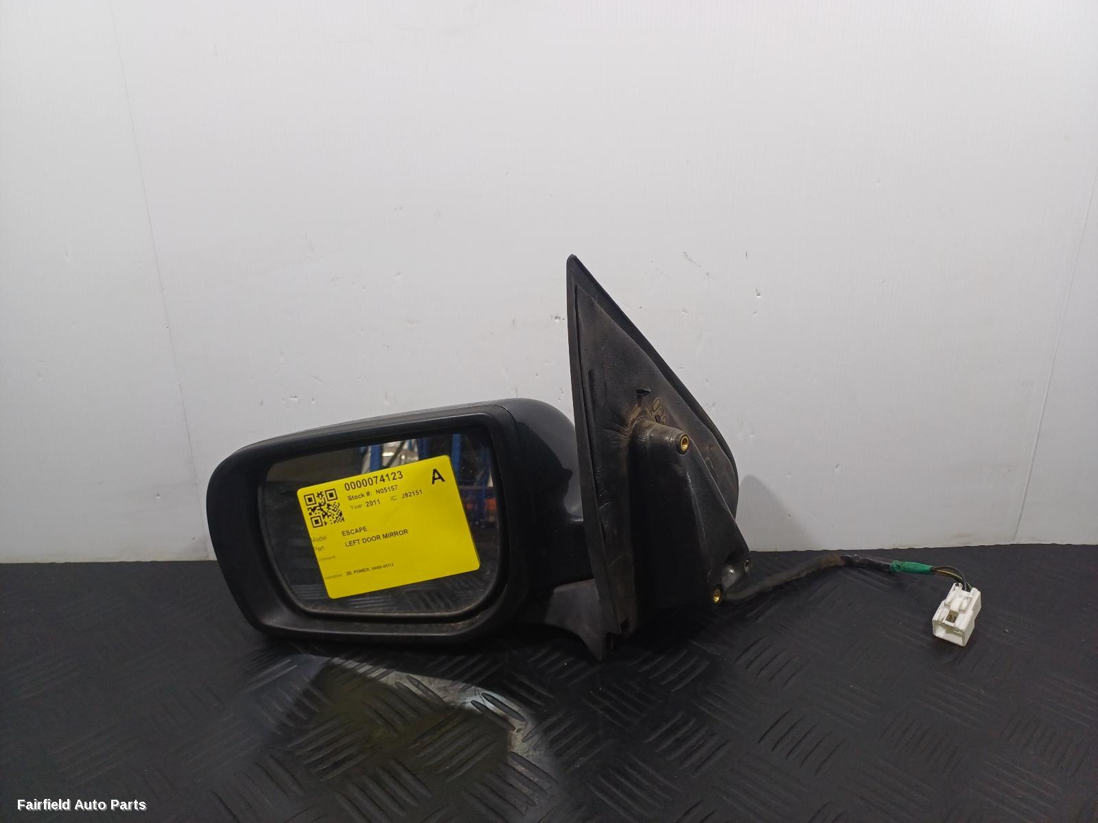 2008-2012 Ford Escape Left Door Mirror