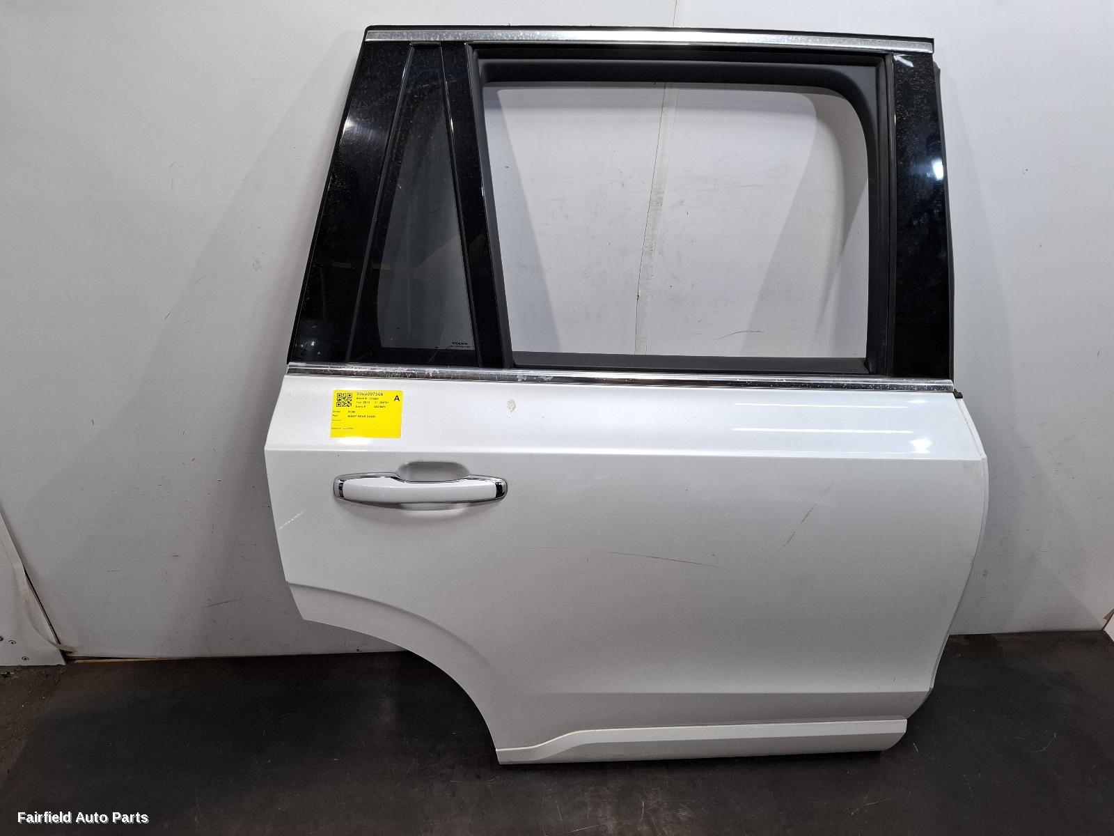 2015-2026 Volvo Xc90 Right Rear Door Sliding