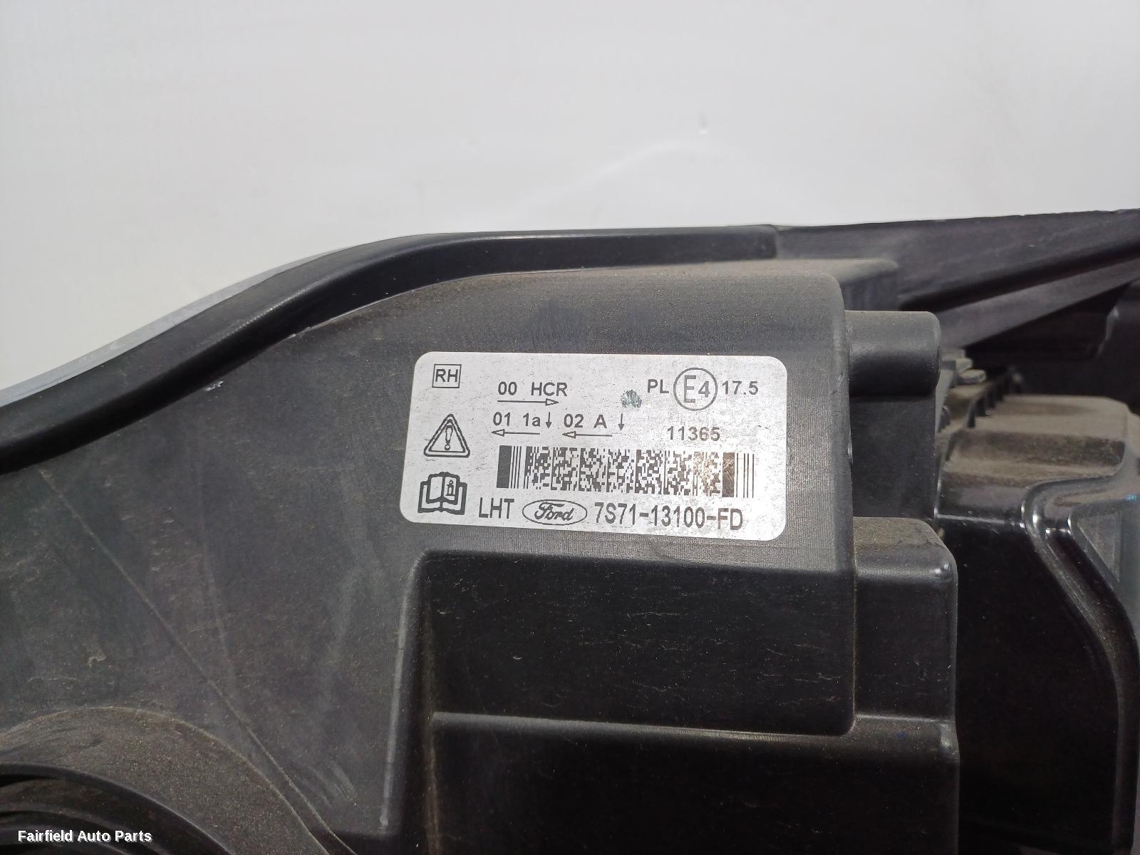 2010-2014 Ford Mondeo Right Headlamp