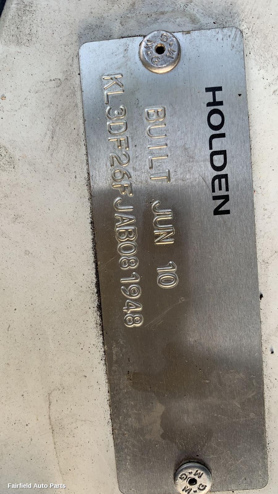 2010 Holden Captiva Grille