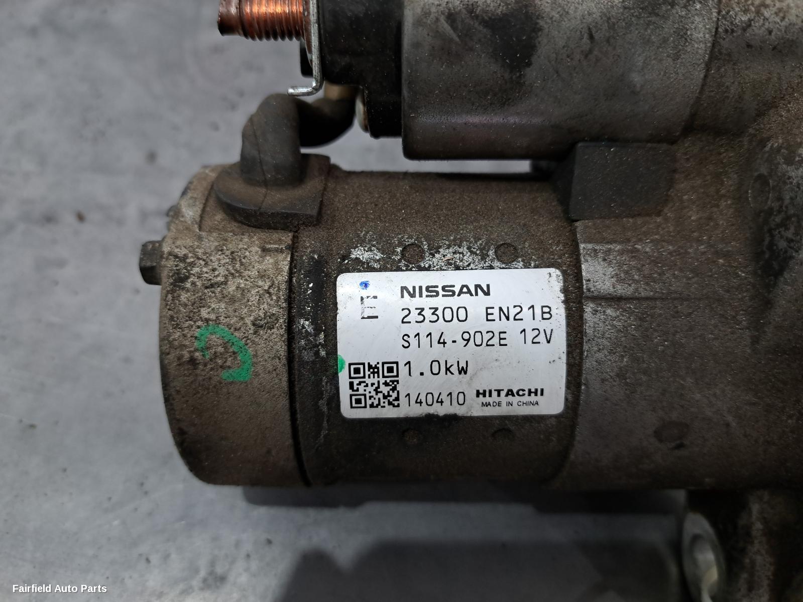 2012-2017 Nissan Pulsar Starter