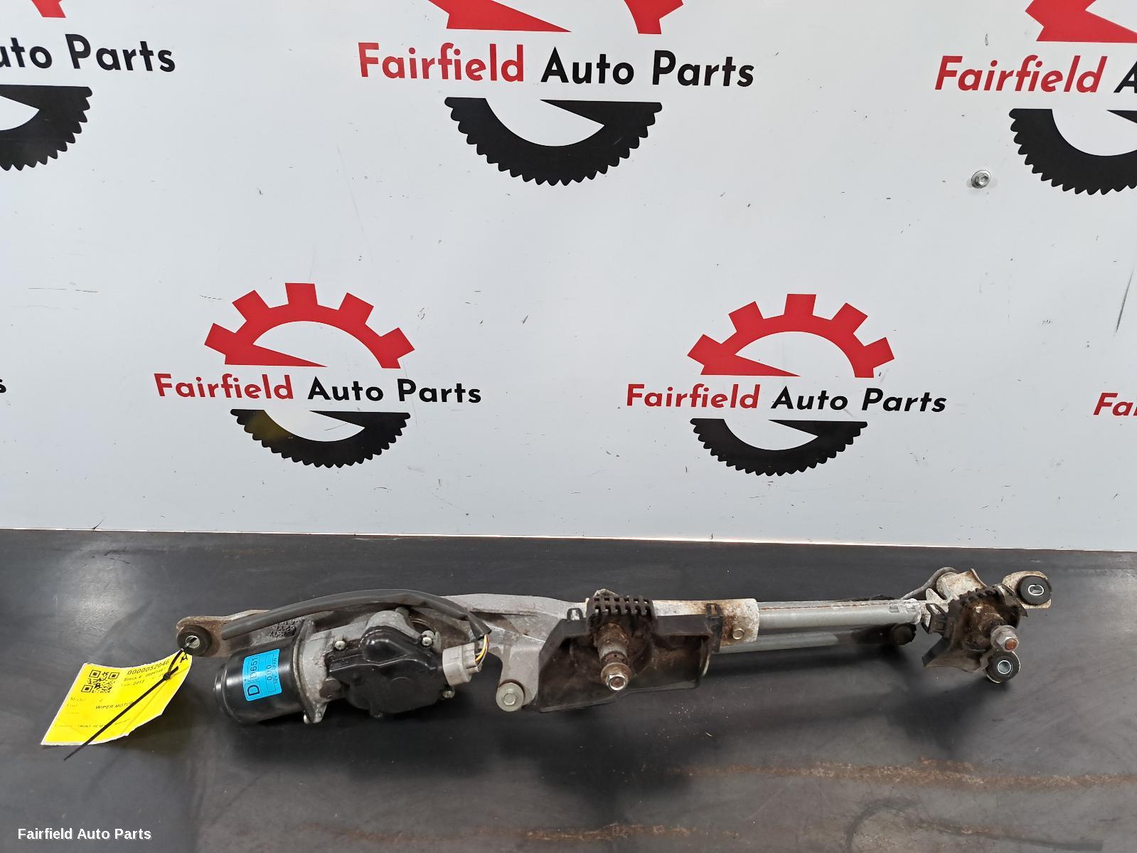 2007-2014 Mazda 2 Wiper Motor