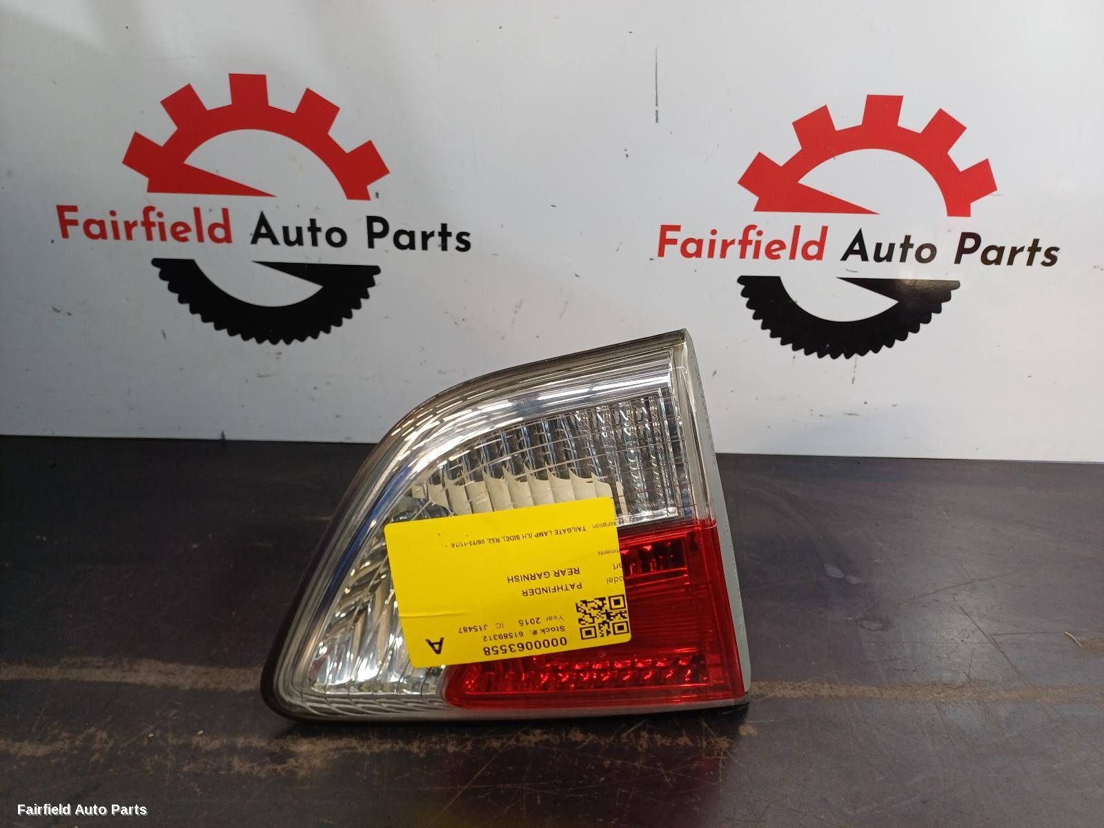 2013-2016 Nissan Pathfinder Rear Garnish