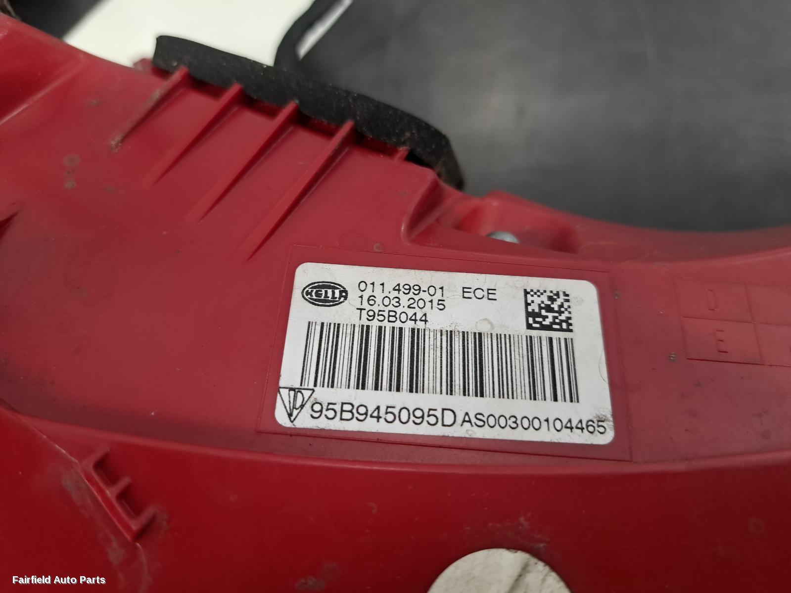 2014-2018 Porsche Macan Left Taillight