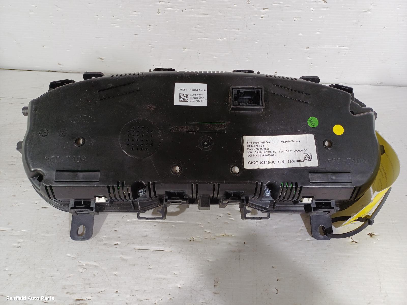 2014-2019 Ford Transit Instrument Cluster