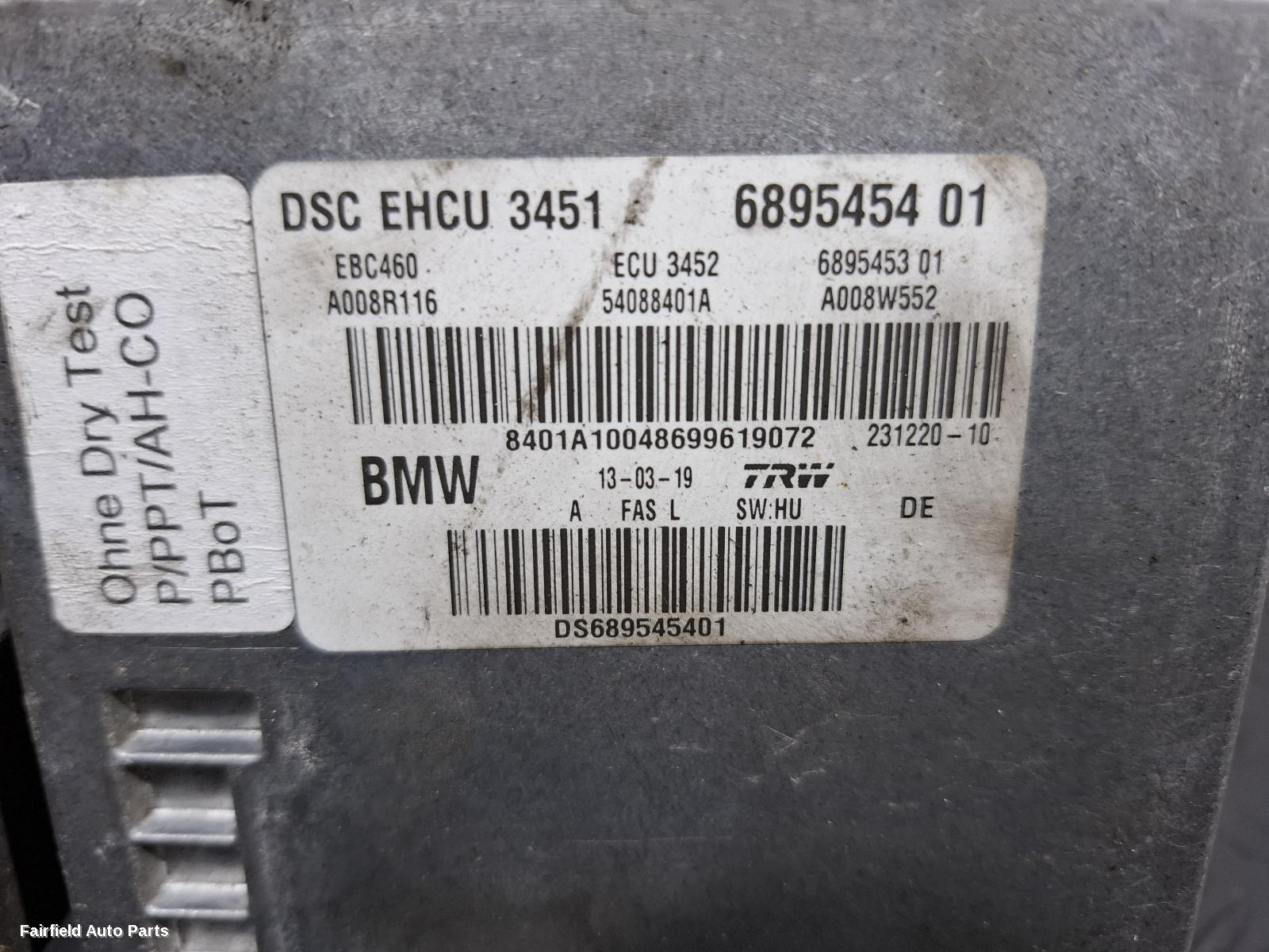 2017-2024 Bmw X3 Abs Pump Modulator
