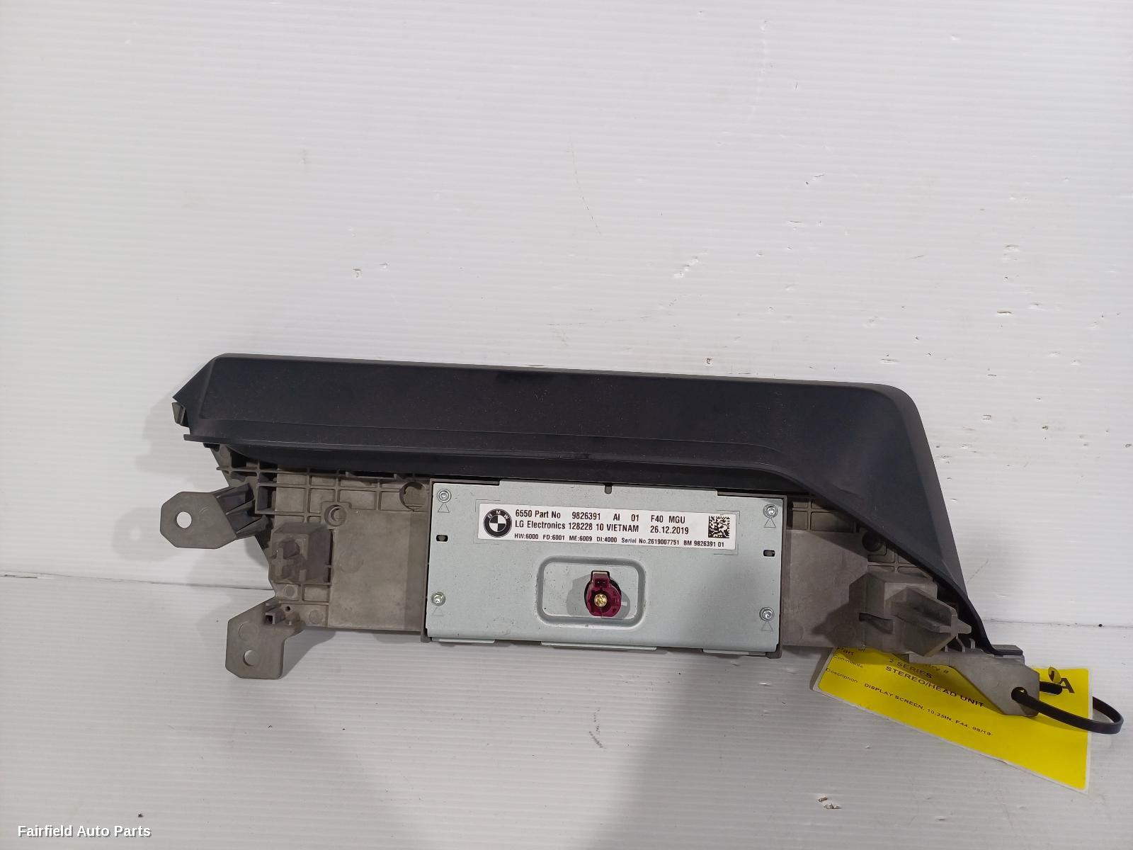2019-2023 Bmw 2 Series Radio Cd Dvd Sat Tv