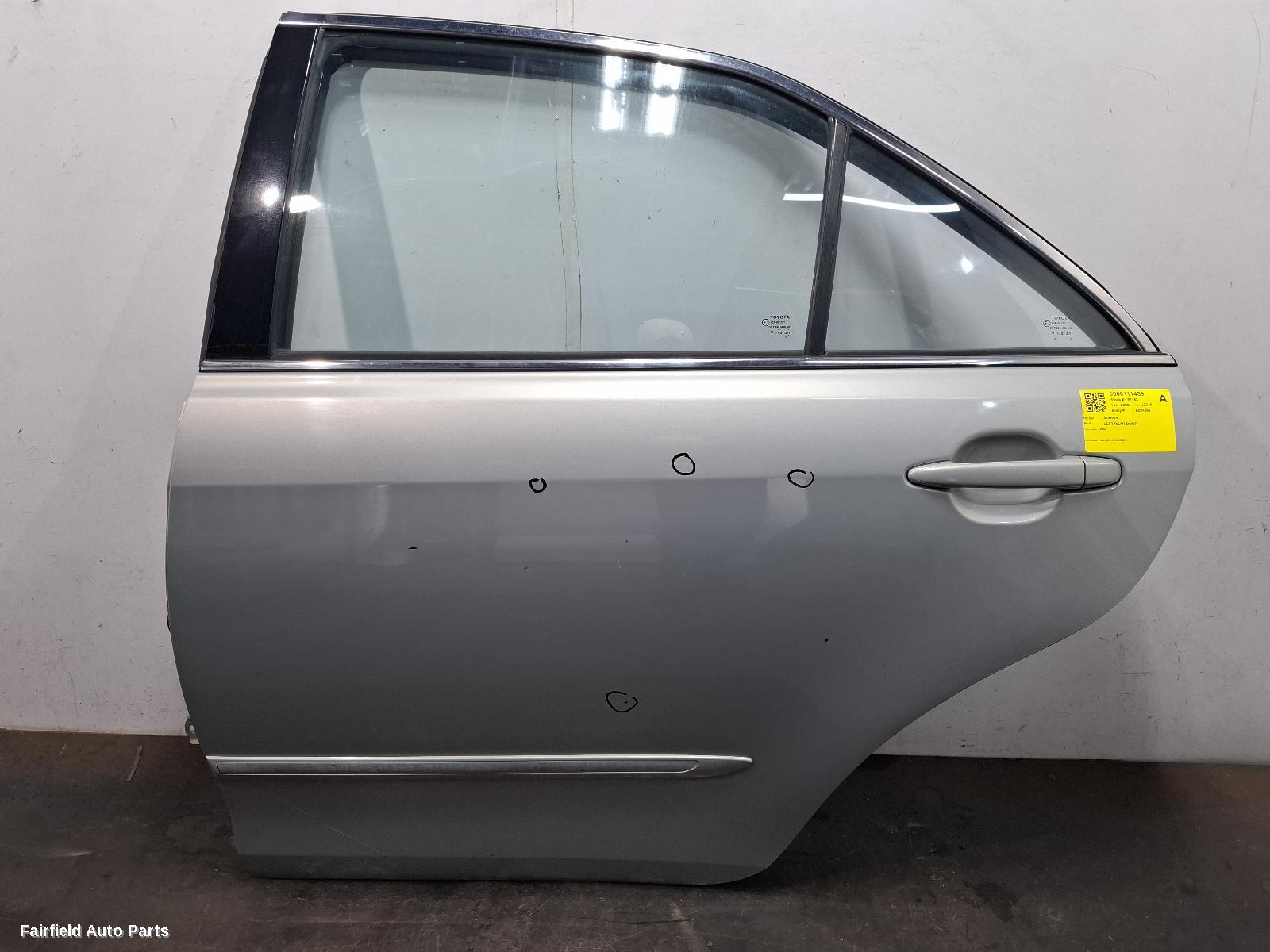 2006-2009 Toyota Aurion Left Rear Door Sliding