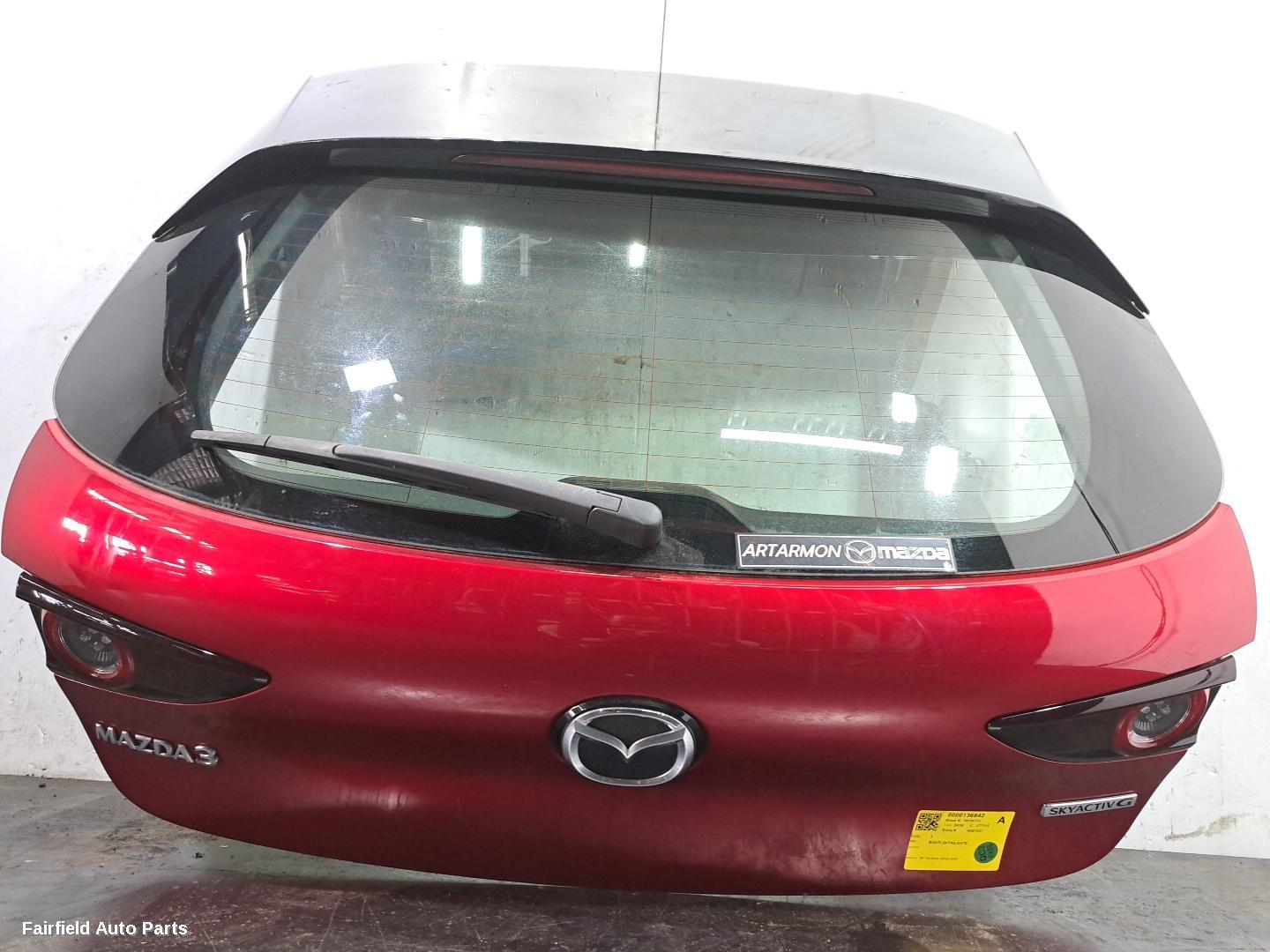 2019-2026 Mazda 3 Bootlid Tailgate