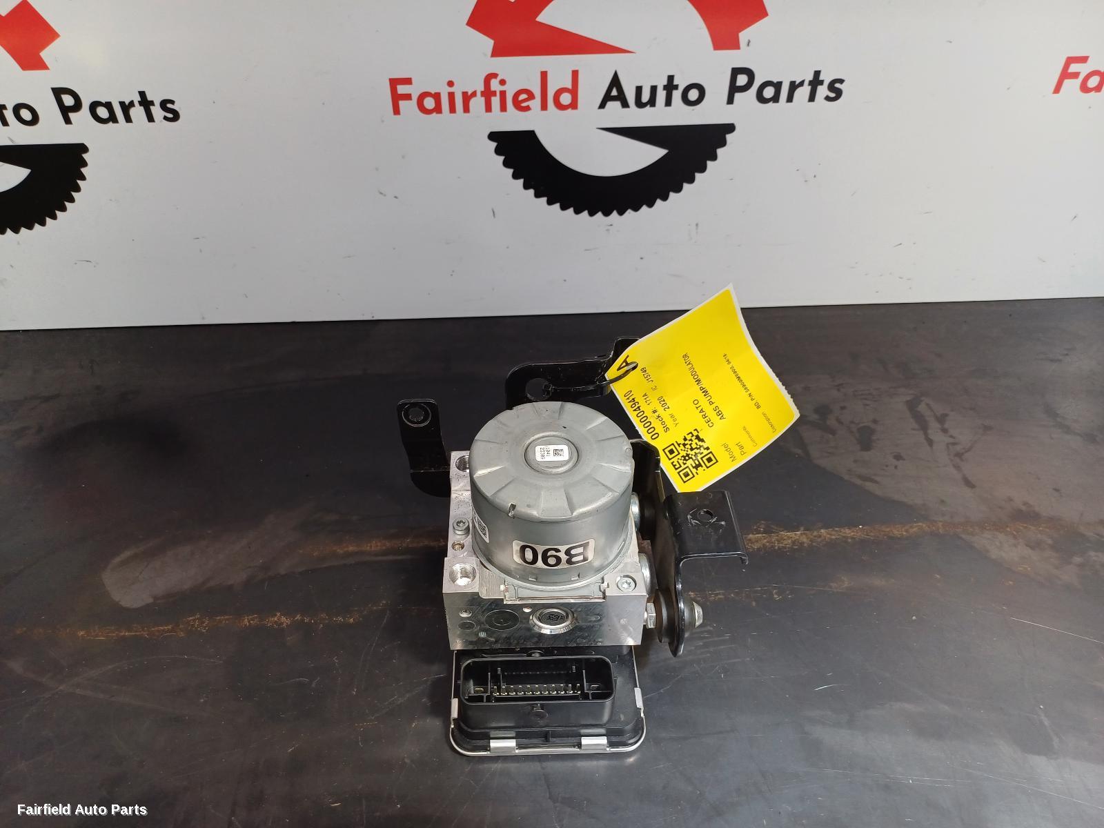 2018-2024 Kia Cerato Abs Pump Modulator