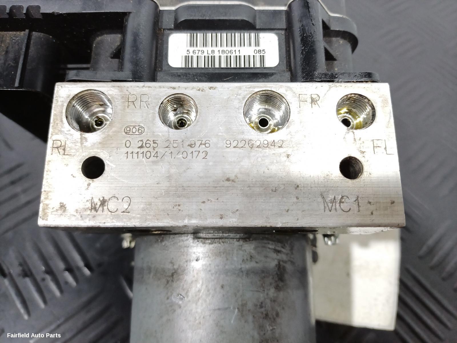 2010-2013 Holden Commodore Abs Pump Modulator