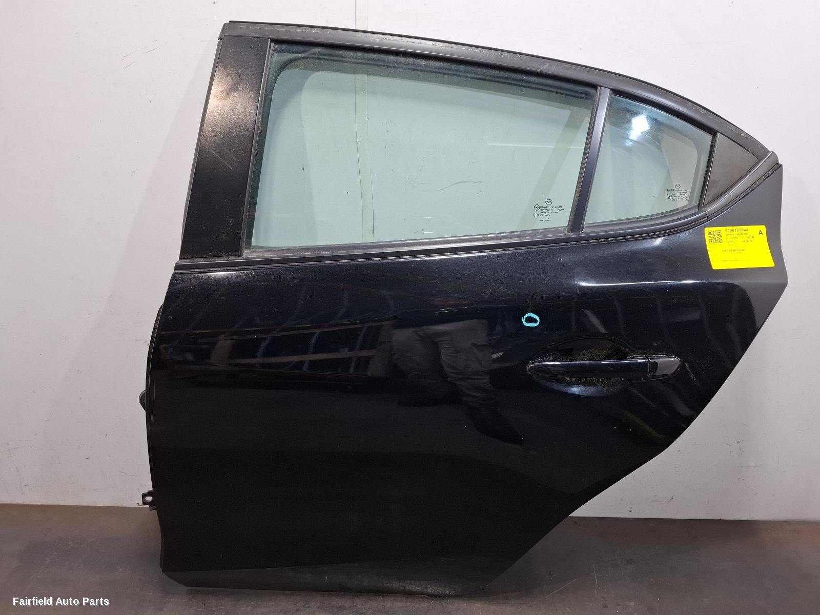 2016 Mazda 3 Left Rear Door Sliding