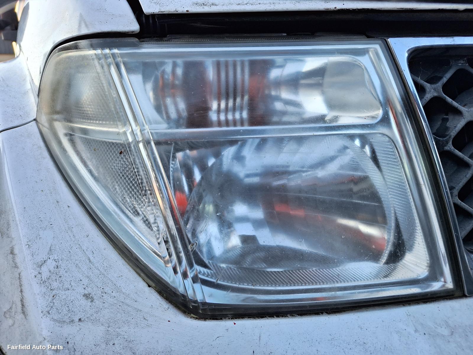 2011 Nissan Navara Left Headlamp