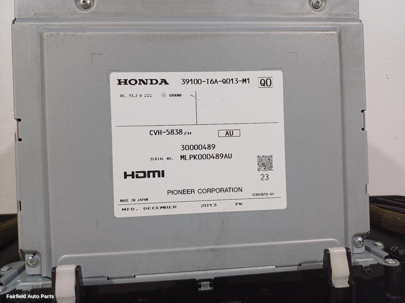 2014-2020 Honda Odyssey Radio Cd Dvd Sat Tv