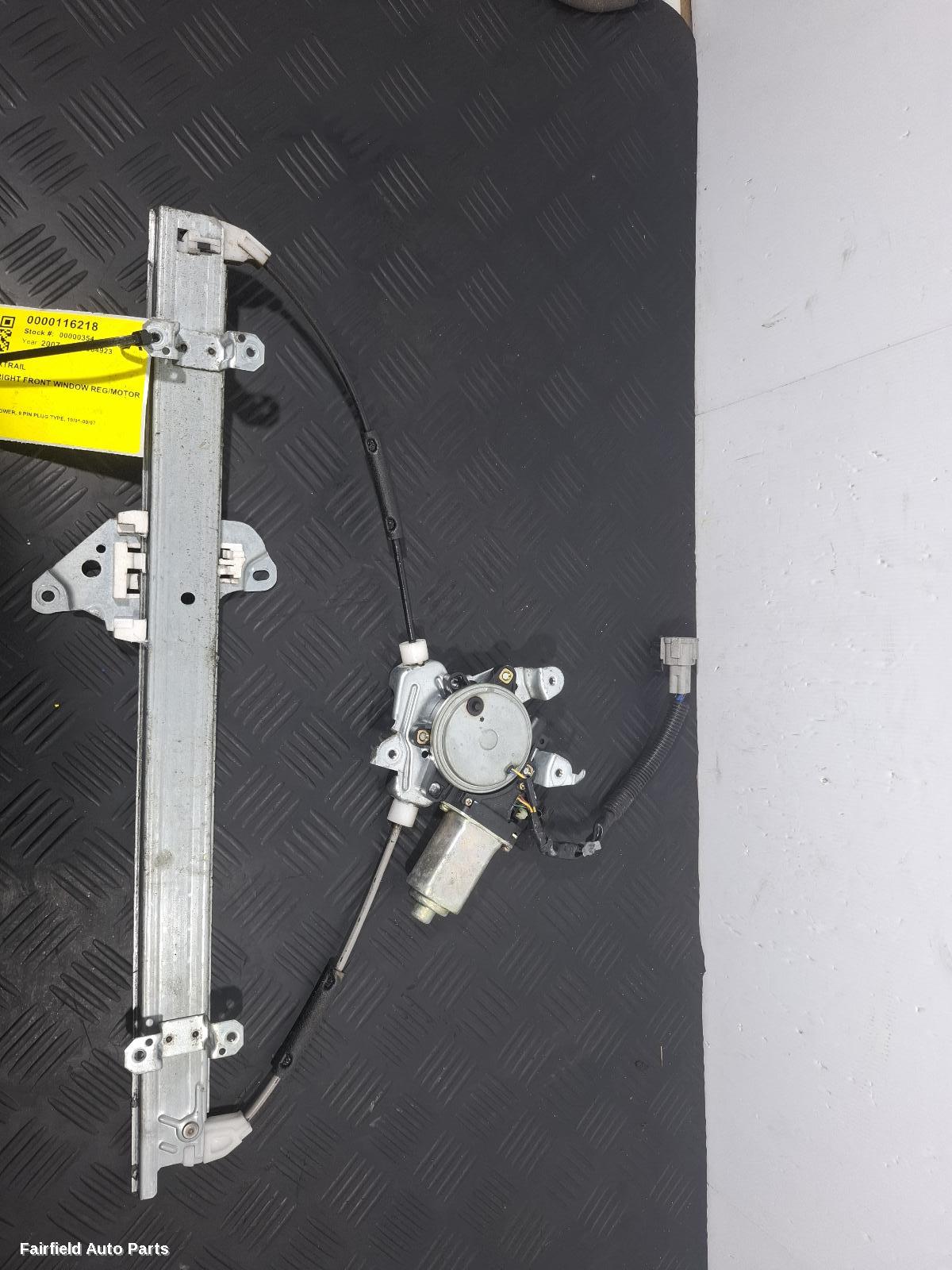 2001-2007 Nissan Xtrail Right Front Window Reg Motor