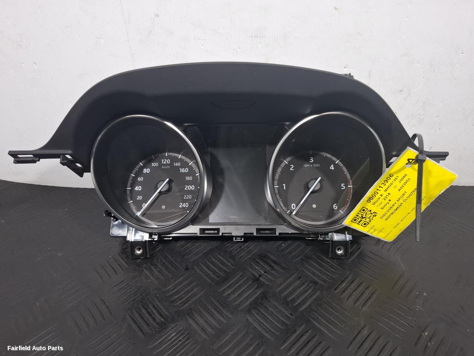 2015-2019 Land Rover Discovery Sport Instrument Cluster