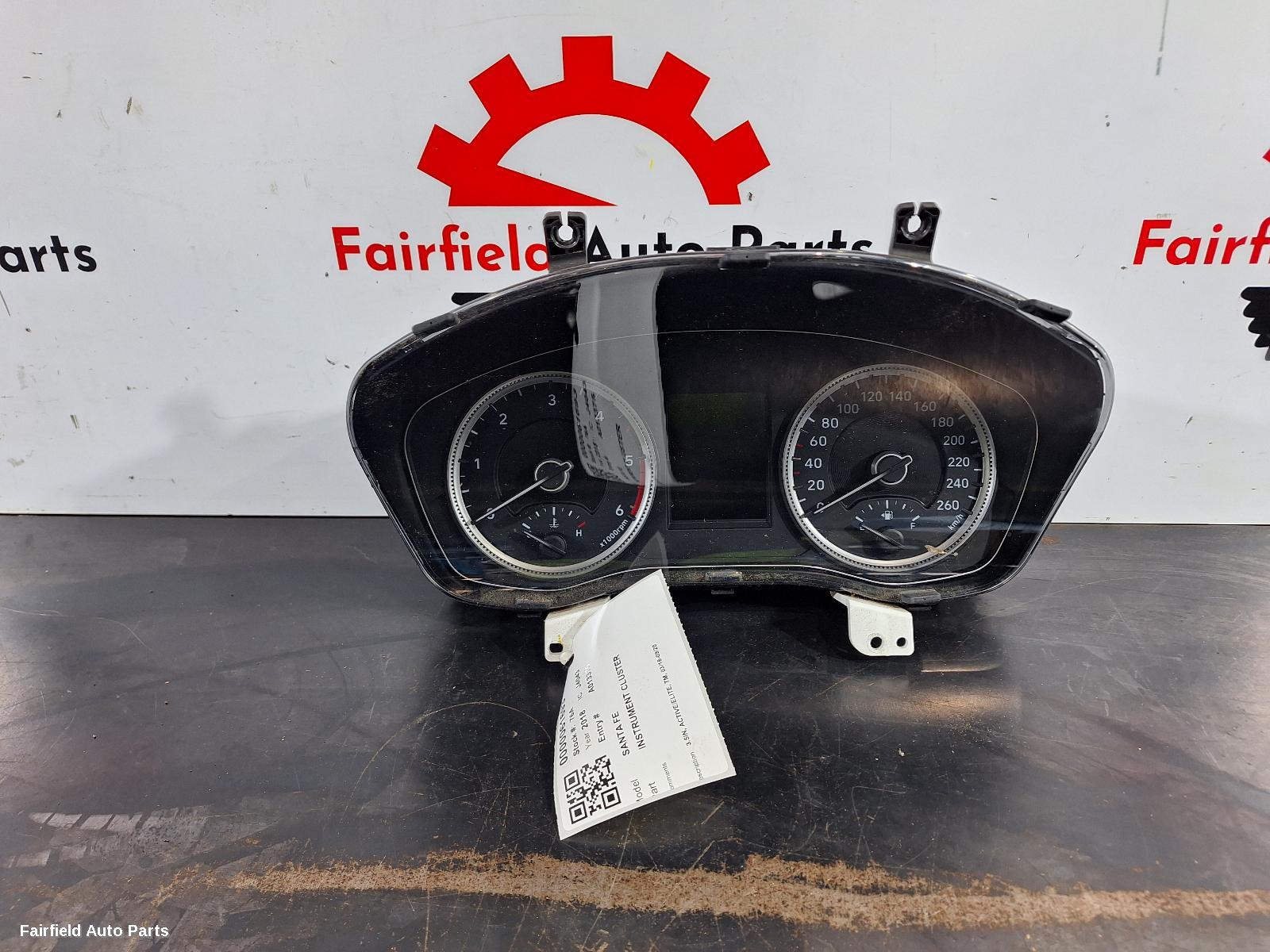 2018-2020 Hyundai Santa Fe Instrument Cluster