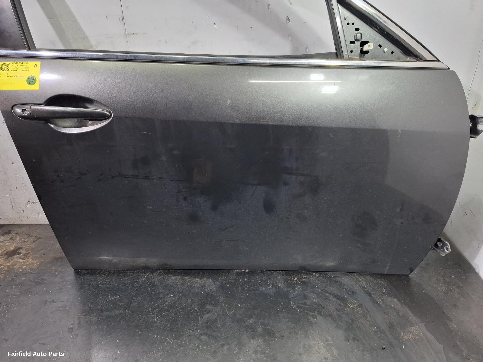 2008-2012 Mazda 6 Right Front Door