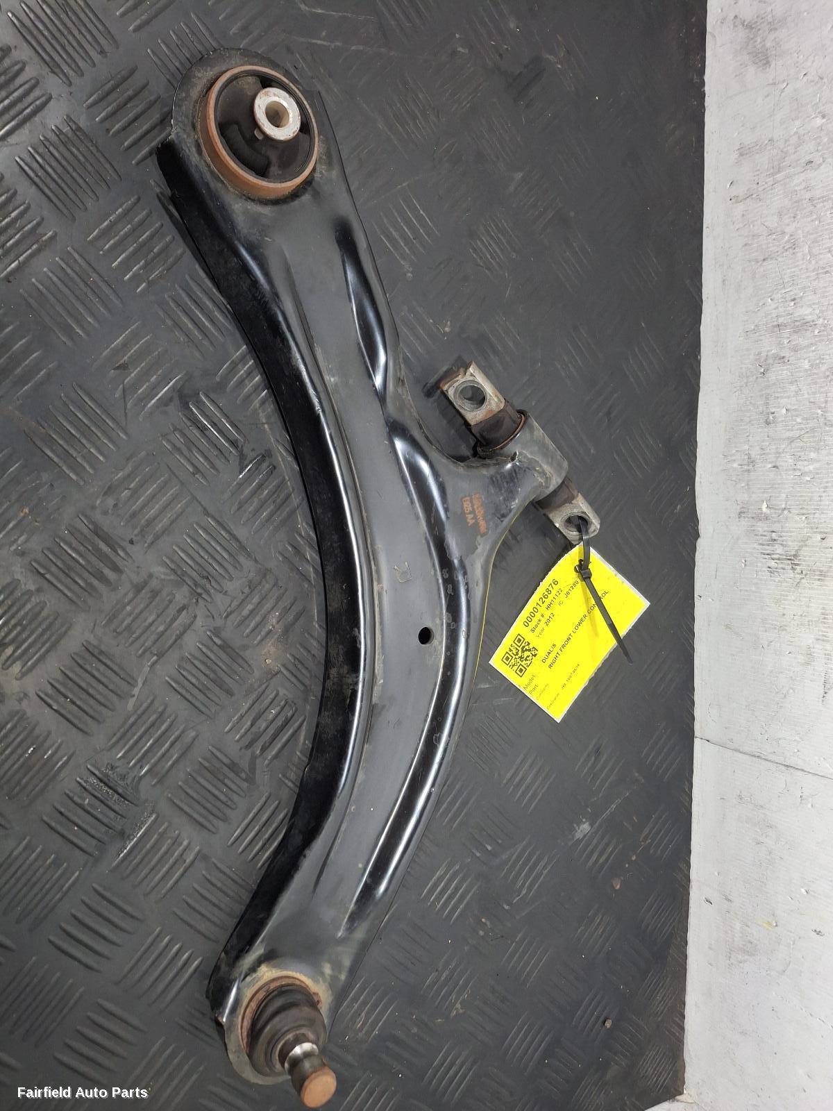 2007-2014 Nissan Dualis Right Front Lower Control Arm