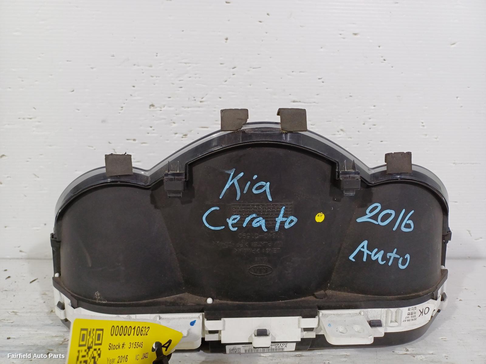 2013-2016 Kia Cerato Instrument Cluster