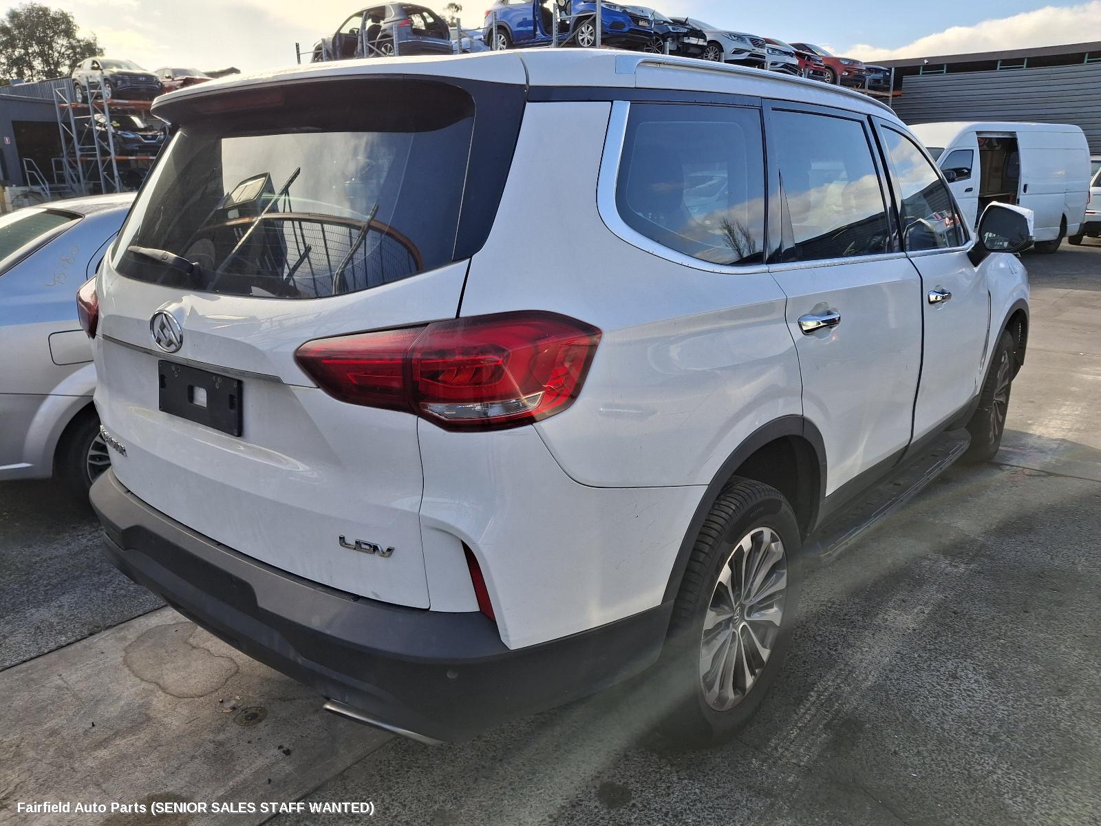 2018 Ldv D90 Right Guard