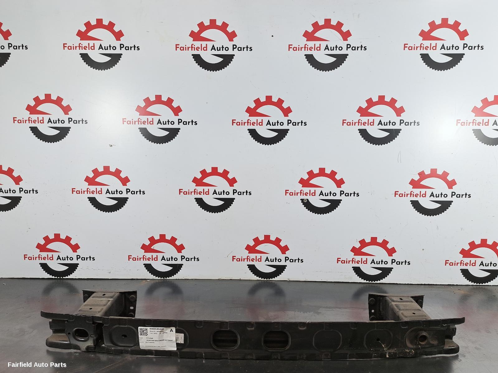 2013 Mercedes B Class R Bar Bracket Reinfo