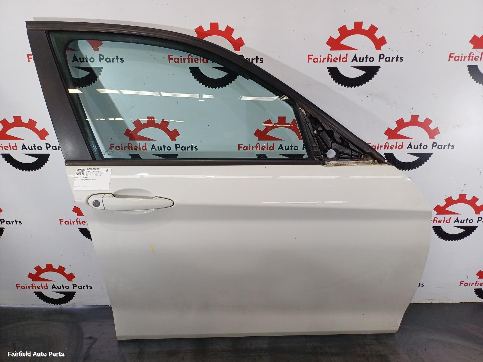 2011-2019 Bmw 1 Series Right Front Door