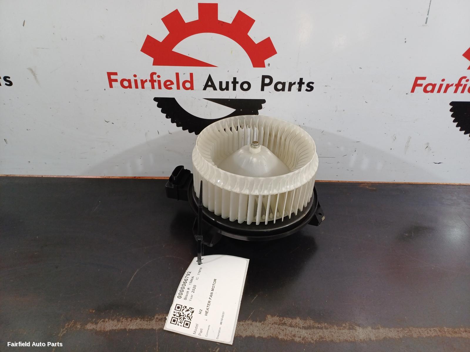 2015-2021 Haval H2 Heater Fan Motor