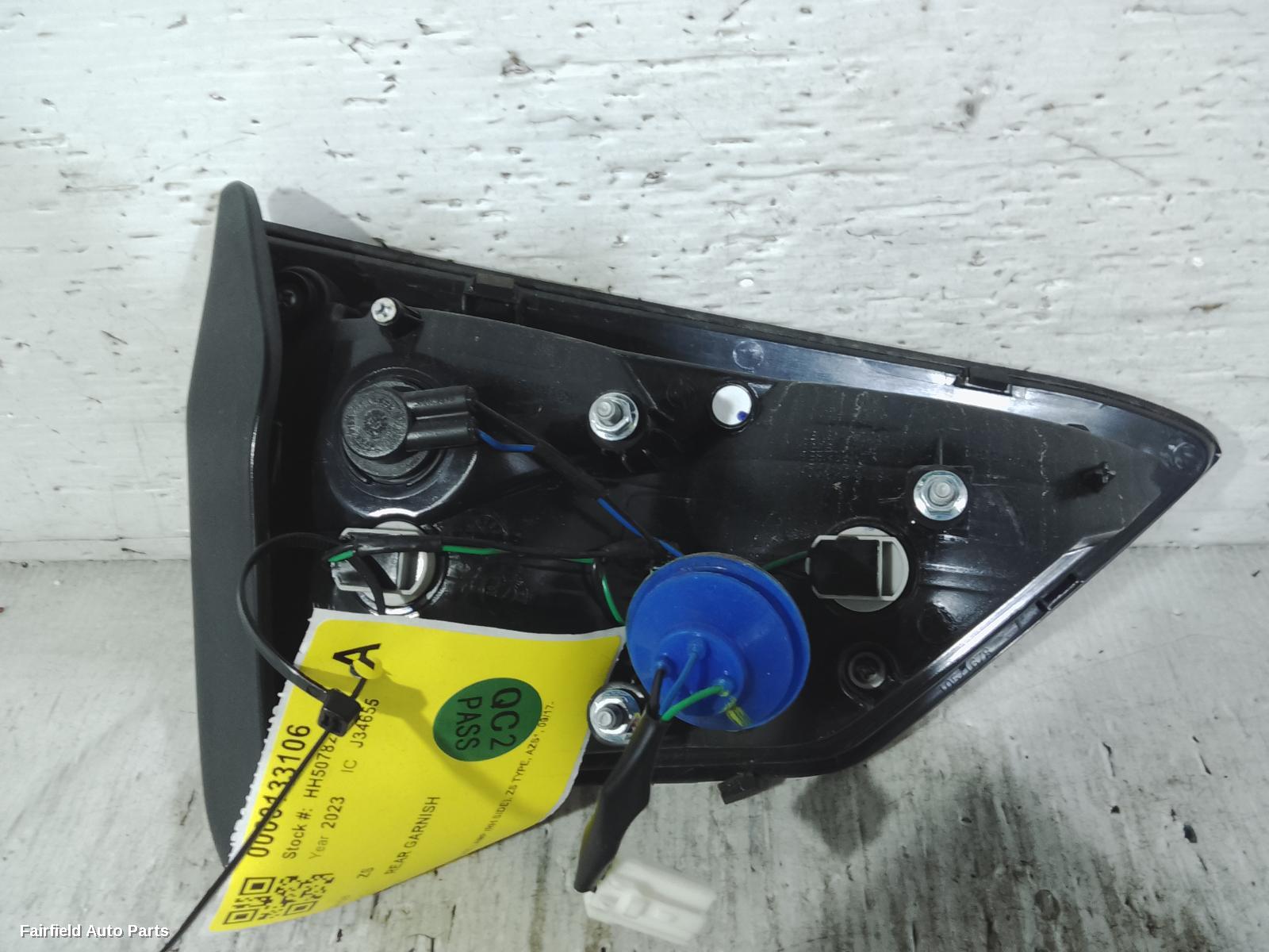 2017-2024 Mg Zs Rear Garnish
