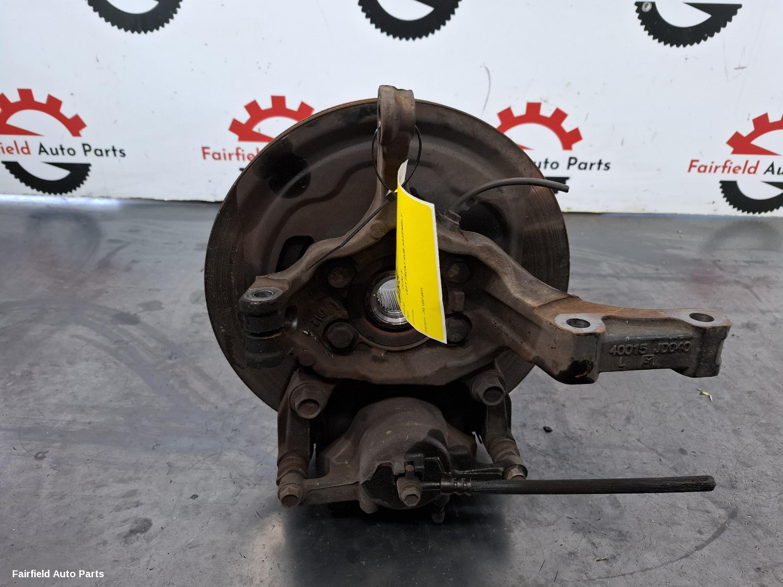2007-2014 Nissan Dualis Left Front Hub Assembly