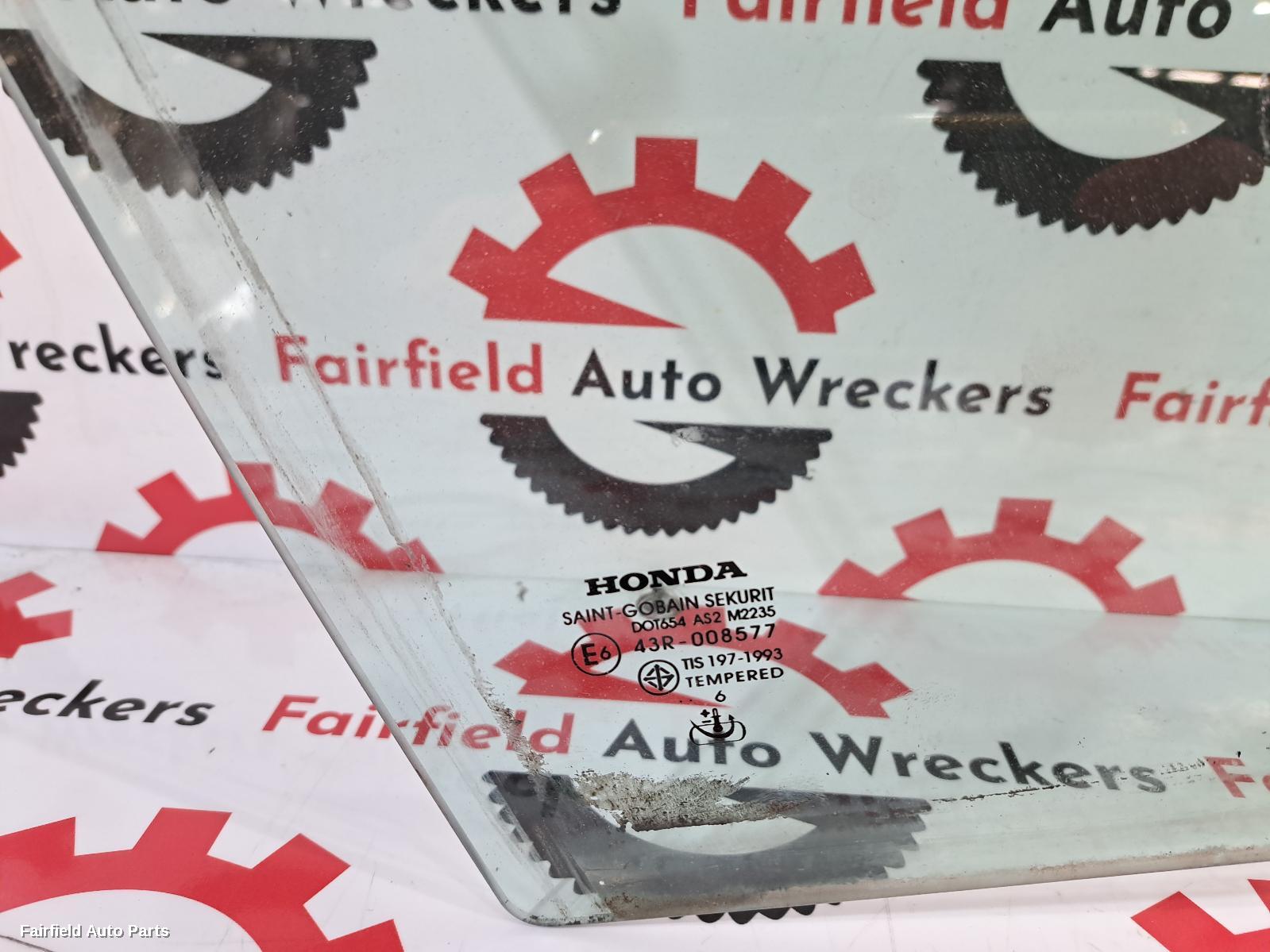 2007 Honda Accord Right Front Door Window