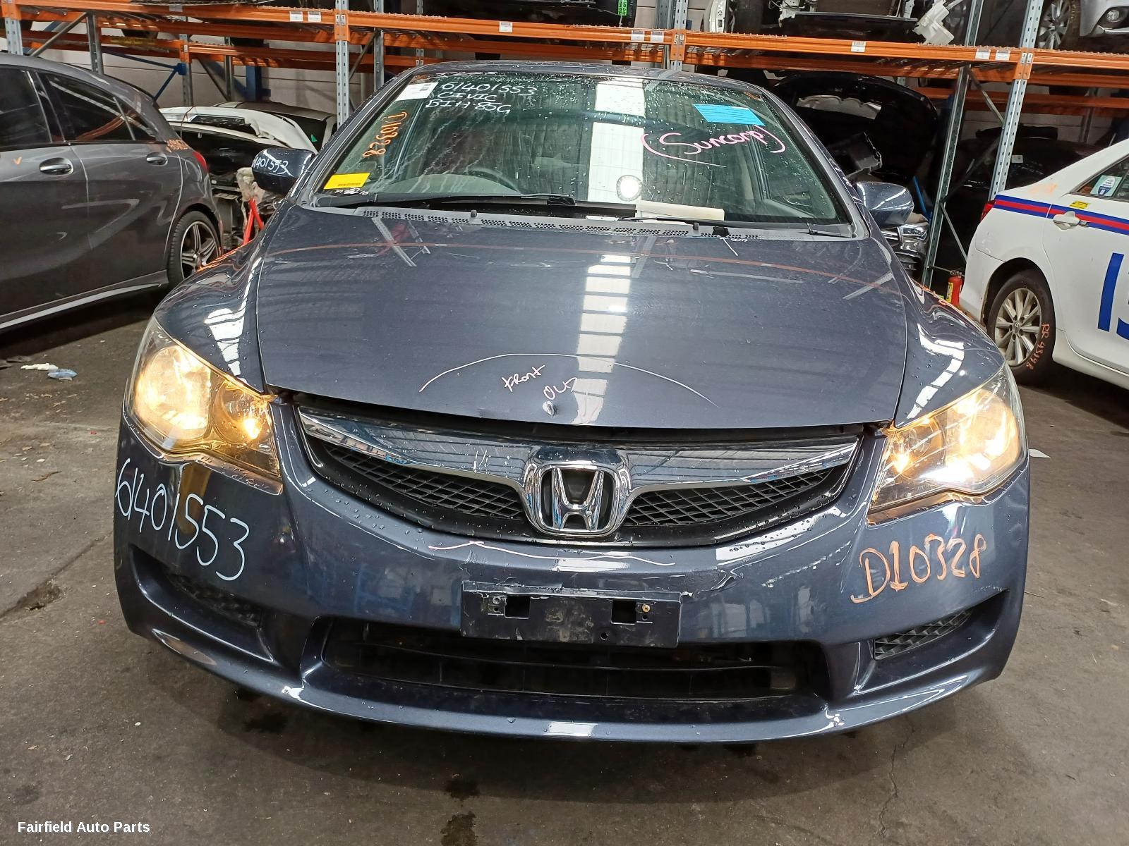 2009 Honda Civic Right Rear Door Window